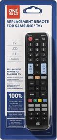 img 1 attached to 📺 One For All Samsung TV Replacement Remote - Universal Compatibility for LED, LCD, Plasma TVs - Same Functions as Original - Black - Urc1810
