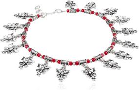 img 2 attached to PRAANJAL Dainty Ankle Bracelet Butterfly