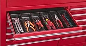 img 1 attached to Efficient Organization for Tools, Nails, Screws & Tackle - US General 99729 6 Compartment Drawer Organizer