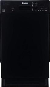 img 4 attached to Danby DDW1804EB: Efficient Built-In Dishwasher with 8 Place Settings, 6 Wash Cycles, and Energy Star Rating - Black