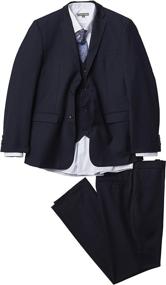 img 4 attached to High-Quality Boys' Solid Ensemble Clothing by Geoffrey Beene