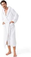 david archy hooded microfiber bathrobe - luxurious men's clothing for ultimate comfort and style logo