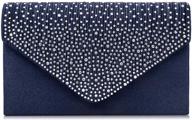 milisente evening envelope clutches shoulder women's handbags & wallets and clutches & evening bags logo