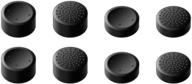 🎮 enhanced gamesir xbox one controller thumb grips, improved analog stick grips covers skins for xbox one/slim controller, top caps for ultimate gaming comfort - black (8 pack) логотип