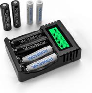 powerowl battery charger rechargeable batteries logo