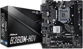 img 4 attached to ASRock B360M-HDV Motherboard: High Performance LGA1151/Intel B360 with Quad CrossFireX, SATA3&USB3.1, M.2, A&GbE - MicroATX