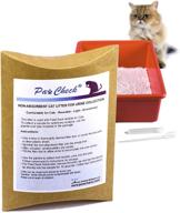 🐾 pawcheck cat litter: reusable urine collection kit for monitoring cat health logo