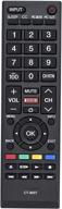 ct-8037 replacement remote for toshiba smart hdtvs 40l3400, 50l3400, 58l5400, 65l5400 logo