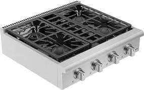 img 3 attached to 🔥 Empava 30-inch Stainless Steel Slide-in Natural Gas Rangetop with 4 Burners for Improved SEO