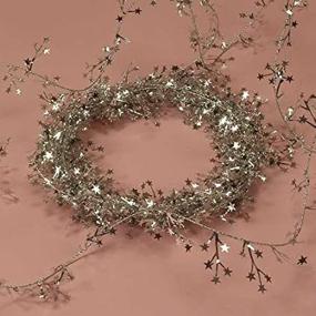 img 1 attached to 🌟 Small Silver Star Garland
