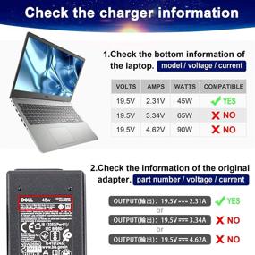 img 2 attached to 19V 5V Adapter Charger for Dell Inspiron LA45NM140