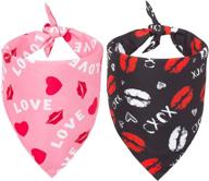 valentines bandana reversible triangle accessories логотип