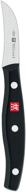 🔪 zwilling twin signature bird's beak peeling knife: эффективный и универсальный инструмент длиной 2,75 дюйма, черного цвета с нержавеющей стали. логотип