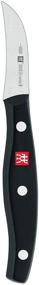 img 2 attached to 🔪 ZWILLING Twin Signature Bird's Beak Peeling Knife: Эффективный и универсальный инструмент длиной 2,75 дюйма, черного цвета с нержавеющей стали.
