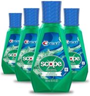 crest scope classic mouthwash original formula, 16.9 fl oz (pack of 4): effective oral care solution logo