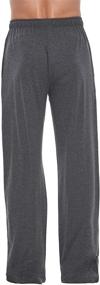 img 1 attached to 👖 CYZ Cotton Pajama Lounge Pants Black L: Ultimate Comfort and Stylish Relaxation