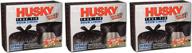 husky hkk55030b 55 gallon liners 30 count household supplies logo