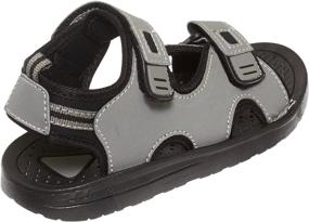 img 3 attached to Comfortable and Stylish Skysole Adjustable Lightweight Sandals for Toddler Boys