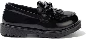 img 1 attached to 👞 Stylish KIDSUN Lace Up Oxford Uniform Boys' Shoes – Perfect for a Classy Look!