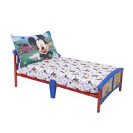 набор детского постельного белья "disney mickey mouse fun-time ultra soft" включает 2 предмета: простынь и наволочку. цвета: белый, серый, голубой и красный. логотип