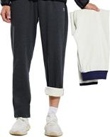 🧥 winter fleece sherpa lined men's jogging pants - stay warm and cozy with baleaf athletic lounge pants логотип