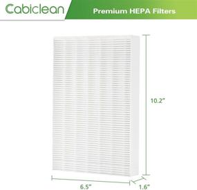 img 2 attached to Cabiclean True HEPA Replacement Filter for Honeywell HPA Series Air Purifiers, 6 Pack