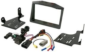 img 1 attached to Scosche PL15UDDBN: 2014-Up Polaris Slingshot Double Din with Radio Harness and Camera Retention - Complete Integration for Seamless Connectivity