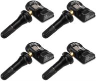 🔧 autel mx-sensor tpms 2-in-1 tire pressure monitor sensor - 315mhz and 433mhz, oem replacement with screw-in rubber valves (pack of 4) logo