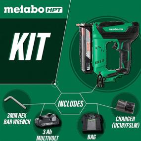 img 2 attached to 🔋 Metabo HPT NP18DSAL Cordless 23 Gauge: Unleashing Powerful Precision