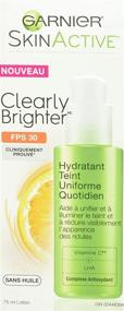 img 2 attached to 🌞 Garnier SkinActive Clearly Brighter SPF 30 Face Moisturizer with Vitamin C, 2.5 Fl Oz (1 Pack)