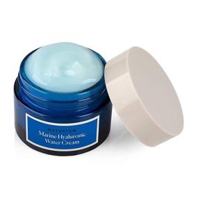 img 3 attached to 💦 Naturium Marine Hyaluronic Acid Water Cream: 1.7 oz Face Moisturizer for Firm, Plump, and Hydrated Skin - Non-Toxic Anti-Aging Serum, Fragrance Free