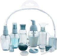 enhanced travel-ready toiletries containers: premium accessories included logo