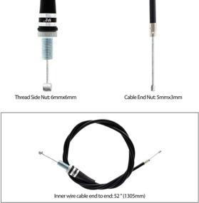 img 3 attached to Handlebar Throttle Cable Coleman CT200U