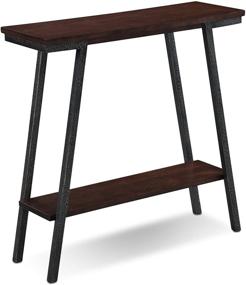 img 4 attached to Stylish & Functional Leick Empiria Modern Industrial Hall Stand - Walnut: Enhance Your Entryway Décor!