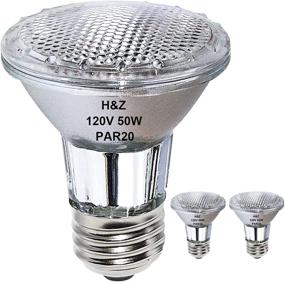img 4 attached to Halogen Brightness Dimmable PAR20 50W Halogen Bulb Spotlight