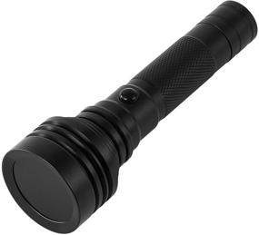 img 4 attached to 🔦 MAINENG LED UV Black Light Flashlight: Powerful 36 LEDs Matrix 365nm Ultraviolet Blacklight with Rechargeable 18650 Battery – Ideal for Searching Bed Bugs, Minerals, NDT, Pet Urine, and Dry Stains + Goggles