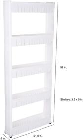 img 2 attached to 🗄️ Everyday Home Shelving Organizer Storage Solution