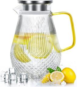 img 4 attached to Ultimate Stainless Steel Pitcher: Unbeatable Durability for Homemade Beverages