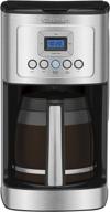 cuisinart dcc-3200p1 perfectemp 14-cup programmable 🏺 coffee maker with glass carafe in stainless steel logo