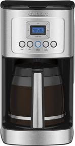 img 4 attached to Cuisinart DCC-3200P1 Perfectemp 14-Cup Programmable 🏺 Coffee Maker with Glass Carafe in Stainless Steel