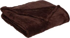 img 1 attached to 🍫 Indulge in Northpoint's Lavish Luxury Blanket: Chocolate King-size Blanket for Ultimate Comfort