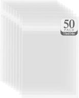 50-pack golden state art 11x14 clear bags for mat matting: precisely sized transparent protective sleeves logo