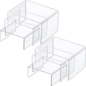 img 4 attached to 📦 Chuangdi Acrylic Display Risers – Enhanced Showcase Fixtures