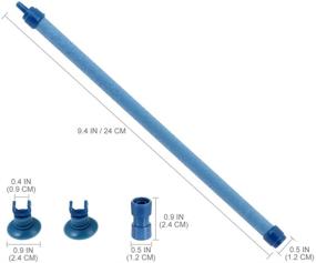 img 4 attached to Enhance Your Aquarium with the 10-Inch WINOMO Aquarium Bubble Wall Air Stone Bar Tube