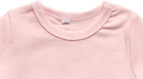 img 3 attached to 🌟 Shimmering Cereal Toddler Sleeve T Shirts Girls' Apparel