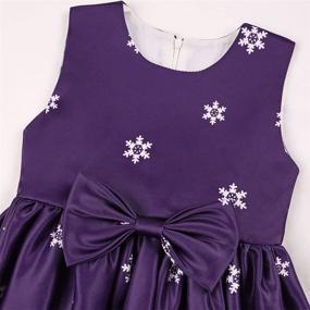 img 1 attached to 👗 Jingle Bell Fashion: Christmas Dresses for Girls - Festive Attire for Holiday Celebrations