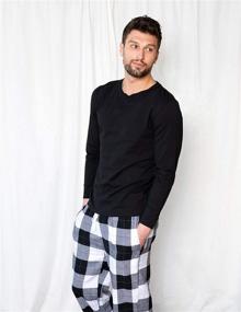 img 1 attached to 👕 Leveret Piece Pajamas: Cozy Cotton Flannel for Ultimate Comfort