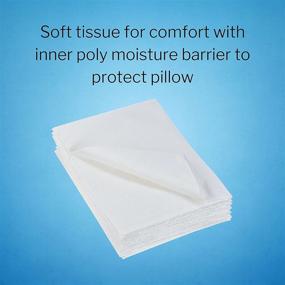 img 1 attached to McKesson Standard Pillowcase 21W x 30L Disposable White Tissue/Poly 18-917 100 Ct