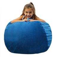 🧸 a fun and functional stuffed animal storage bean chair for kids' home store logo