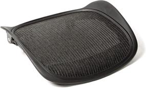 img 4 attached to Enhance Your Comfort with the Premium Replacement Seat for Herman Miller Classic Aeron Size B Medium (Black Mesh)